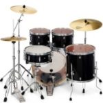 Matériel de musique Pearl EXX725BRC Export Jet Black