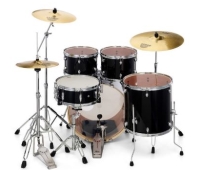 Matériel de musique Pearl EXX725BRC Export Jet Black