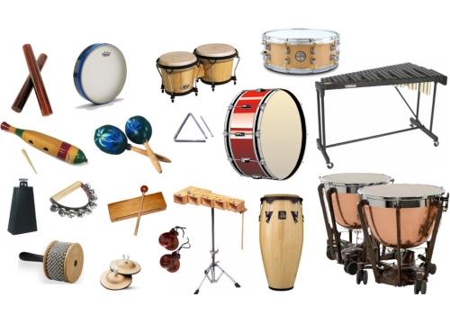 Famille d'instruments de percussion