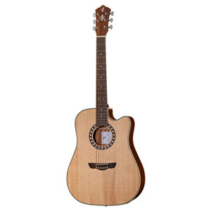 Guitare électro-acoustique Harley Benton Custom Line CLD 1048SCE NS