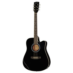 Guitare électro-acoustique Harley Benton D 120CE BK