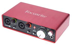 Carte son Focusrite Scarlett 2i2 2nd Gen